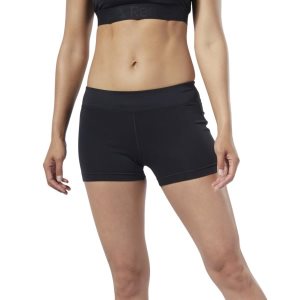 Reebok Workout Ready Hot Kurze Hose Damen - Schwarz - DE 975-QEX